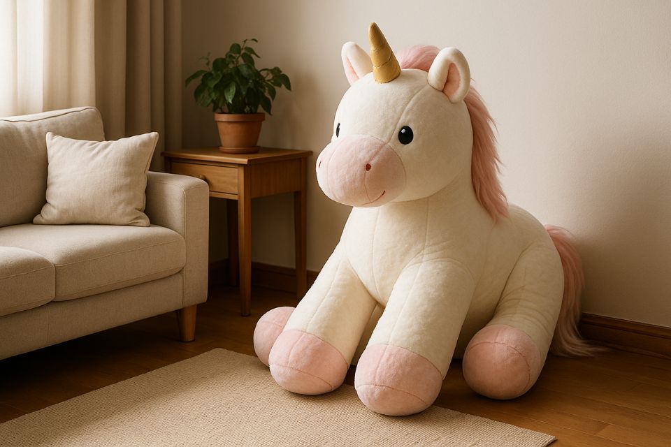 Les peluches géantes : tendance déco ou simple plaisir régressif ?