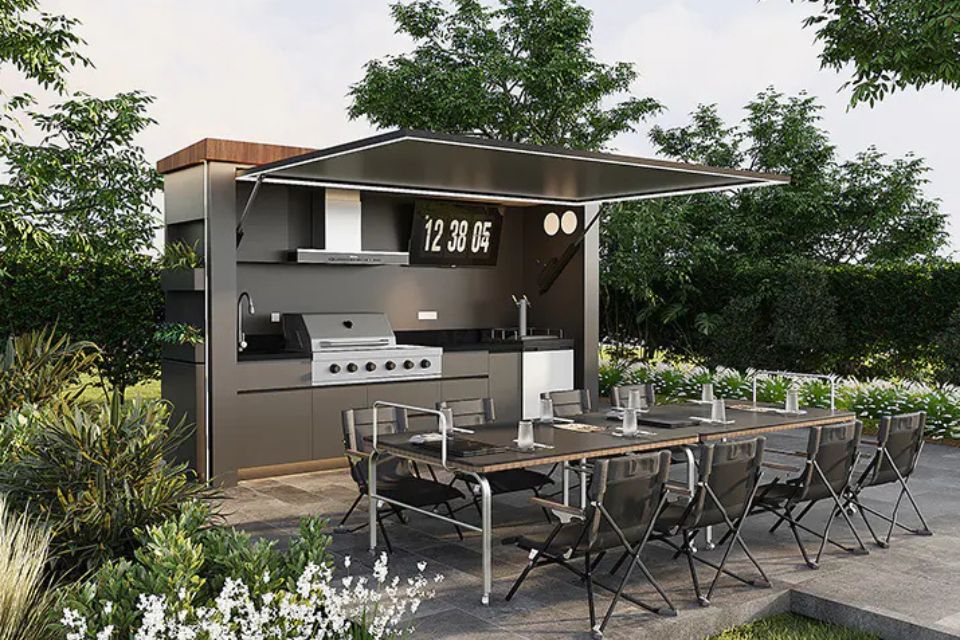 Quels matériaux résistent le mieux à une cuisine extérieure ?