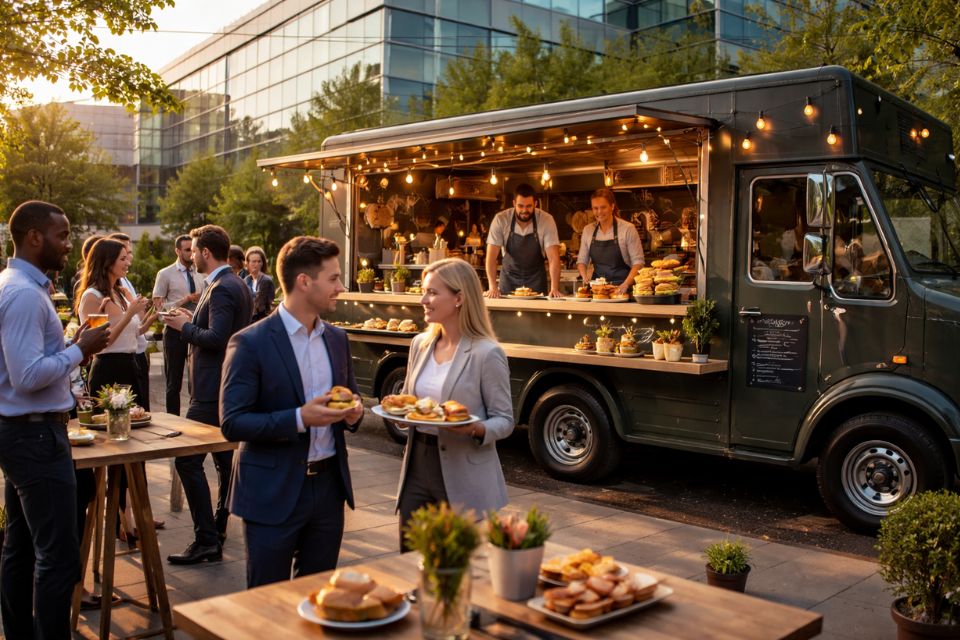 Séminaire, inauguration, team building : misez sur un food truck 